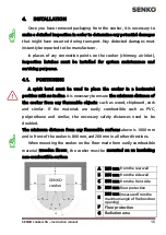 Предварительный просмотр 16 страницы SENKO SG-60 Instruction Manual