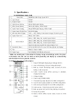 Предварительный просмотр 5 страницы SENKO SI-100IA User Manual