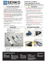 Preview for 1 page of SENKO XP Fit Plus LC 900 mm Instruction Manual