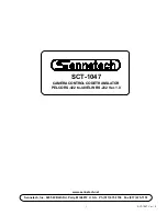 Preview for 1 page of Sennetech SCT-1047 Manual