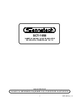 Preview for 1 page of Sennetech SCT-1058 Quick Start Manual