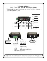 Sennetech SCT-CRX-Pelco-Vicon Quick Start Manual preview