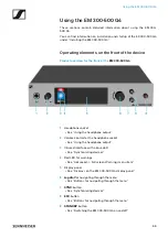 Предварительный просмотр 39 страницы Sennheiser 500 Series Instruction Manual