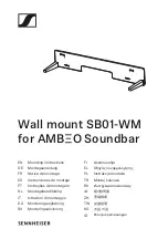 Sennheiser 508612 Mounting Instructions предпросмотр