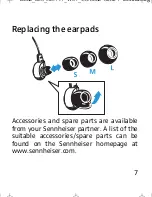 Предварительный просмотр 9 страницы Sennheiser 518 Instructions For Use Manual