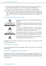 Preview for 4 page of Sennheiser 52 A Safety Manual