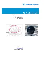 Sennheiser A 5000-CP Manual preview