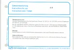 Sennheiser A 6 Instructions For Use preview