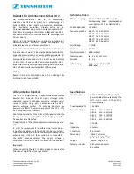Sennheiser AB 2 Manual preview