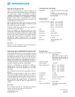 Preview for 2 page of Sennheiser AB 2 Manual