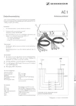 Preview for 6 page of Sennheiser AC 1 Instruction Manual