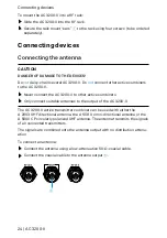 Предварительный просмотр 9 страницы Sennheiser AC 3200-II High Gain Instruction Manual