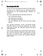 Preview for 13 page of Sennheiser ActiveGard SH 330 Instructions For Use Manual