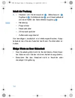 Preview for 14 page of Sennheiser ActiveGard SH 330 Instructions For Use Manual