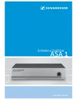 Sennheiser ASA 1 Instruction Manual preview