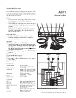 Предварительный просмотр 3 страницы Sennheiser ASP 1 Instructions For Use Manual