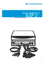 Предварительный просмотр 1 страницы Sennheiser ASP 2 Instructions For Use Manual