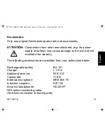 Preview for 39 page of Sennheiser Audiology Set 810 S Infra-red Instructions For Use Manual