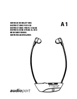 Предварительный просмотр 1 страницы Sennheiser AUDIOPORT A 1 Instructions For Use Manual