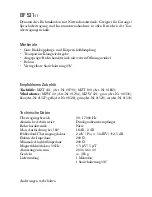 Preview for 2 page of Sennheiser BF 521-II Instructions For Use Manual