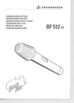 Sennheiser BF512 FE Instructions For Use preview