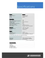 Preview for 2 page of Sennheiser CC 515 IP Datasheet