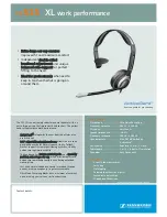 Preview for 1 page of Sennheiser CC CC515 Technical Data