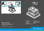 Sennheiser CHG 2 Quick Manual preview