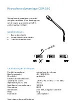 Preview for 4 page of Sennheiser COM 190 Instructions For Use Manual