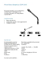 Preview for 5 page of Sennheiser COM 190 Instructions For Use Manual