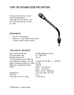 Preview for 7 page of Sennheiser COM 195 Instructions For Use Manual