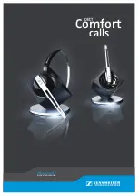 Предварительный просмотр 1 страницы Sennheiser Comfort calls Instruction Manual