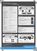 Preview for 2 page of Sennheiser ConnectStation CS1-M MobileConnect Quick Manual