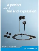 Preview for 1 page of Sennheiser CX 175 Instructions For Use