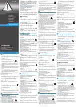 Preview for 3 page of Sennheiser CX 2.00i Safety Manual