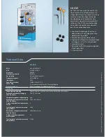 Preview for 2 page of Sennheiser CX 215 Specifications