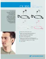 Предварительный просмотр 1 страницы Sennheiser CX 300 Technical Data