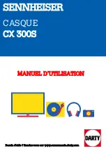 Sennheiser CX 300S Safety Manual предпросмотр