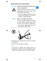 Предварительный просмотр 7 страницы Sennheiser CX 6 Travel Instructions For Use Manual