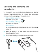 Предварительный просмотр 4 страницы Sennheiser CX 980 Instruction Manual