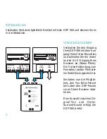 Предварительный просмотр 4 страницы Sennheiser DSP 360 - SHORT Instructions For Use Manual