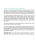 Preview for 11 page of Sennheiser DSP 360 - SHORT Instructions For Use Manual