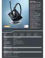 Предварительный просмотр 2 страницы Sennheiser DW Pro 1 ML Datasheet