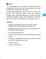 Preview for 2 page of Sennheiser E 602-II - 03-06 Instructions For Use Manual