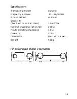 Предварительный просмотр 15 страницы Sennheiser E 602 Instructions For Use Manual