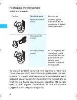 Preview for 3 page of Sennheiser E 608 - 01-07 Instructions For Use Manual