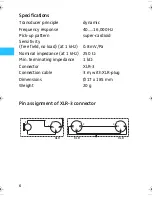 Предварительный просмотр 5 страницы Sennheiser E 608 - 01-07 Instructions For Use Manual