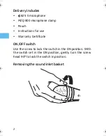 Preview for 3 page of Sennheiser E 825 S - 07-06 Instructions For Use Manual