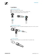 Предварительный просмотр 3 страницы Sennheiser e 865 S Instruction Manual