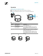 Предварительный просмотр 4 страницы Sennheiser E 904 Instruction Manual